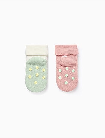 2 calcetines gruesos antideslizantes