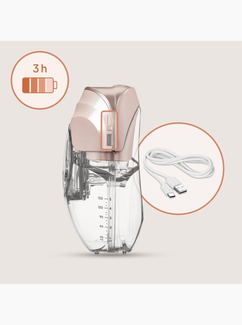 2 extractores de leche manos libres LIONELO Fidi Free Slim - Discretos - 150 ml - 4 tamaños - 3 h de - Kiabi 2 extractores de leche manos libres LIONELO Fidi Free Slim - Discretos - 150 ml - 4 tamaños - 3 h de - Kiabi