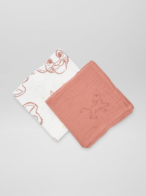 2 muselinas para bebé 'Simba' 'Disney' - Kiabi