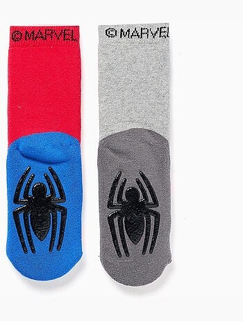 2 pares de calcetines antideslizantes Spider-Man
