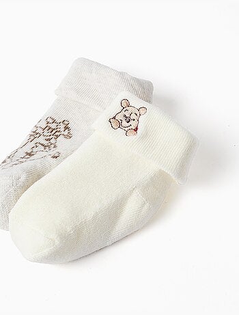 2 pares de calcetines de rizo Winnie the Pooh
