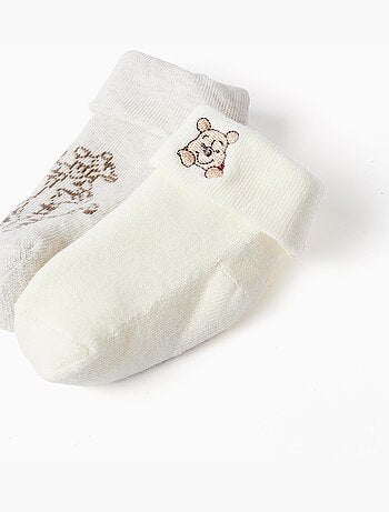 2 pares de calcetines de rizo Winnie the Pooh