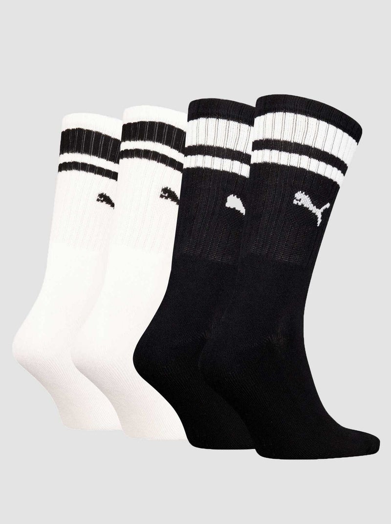 2 pares de calcetines largos 'Puma' - unisex NEGRO - Kiabi