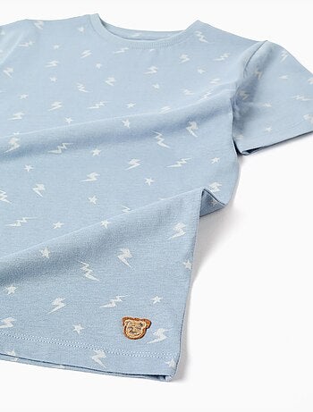 2 pijamas cortos/largos de algodón con estampados
