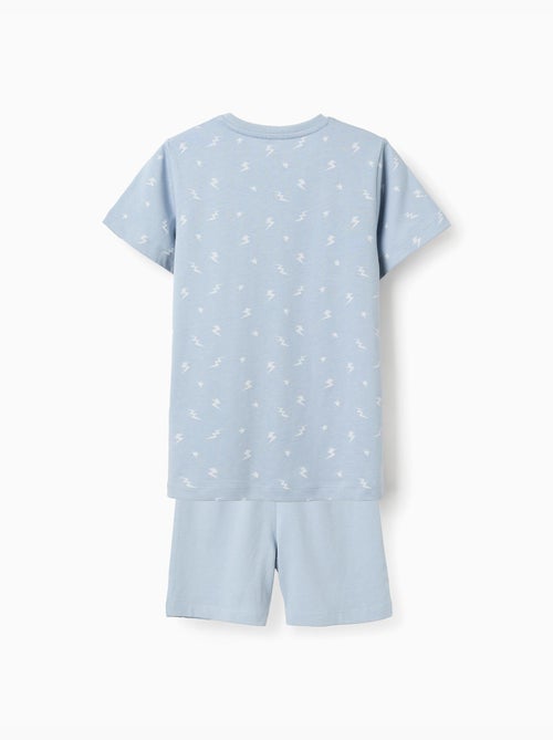 2 pijamas cortos/largos de algodón con estampados - Kiabi