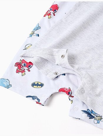 2 pijamas peleles de algodón con Super Friends