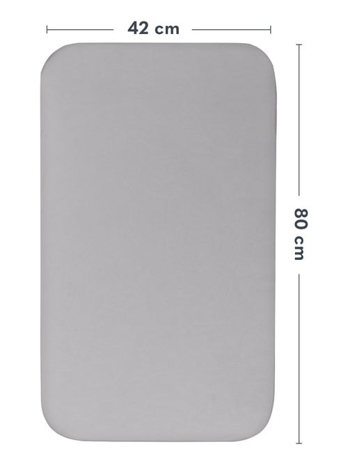 2 sábanas ajustables de bambú para cuna de bebé - LIONELO - Colecho y cuna - 80 x 40 cm - Universal - Kiabi 2 sábanas ajustables de bambú para cuna de bebé - LIONELO - Colecho y cuna - 80 x 40 cm - Universal - Kiabi