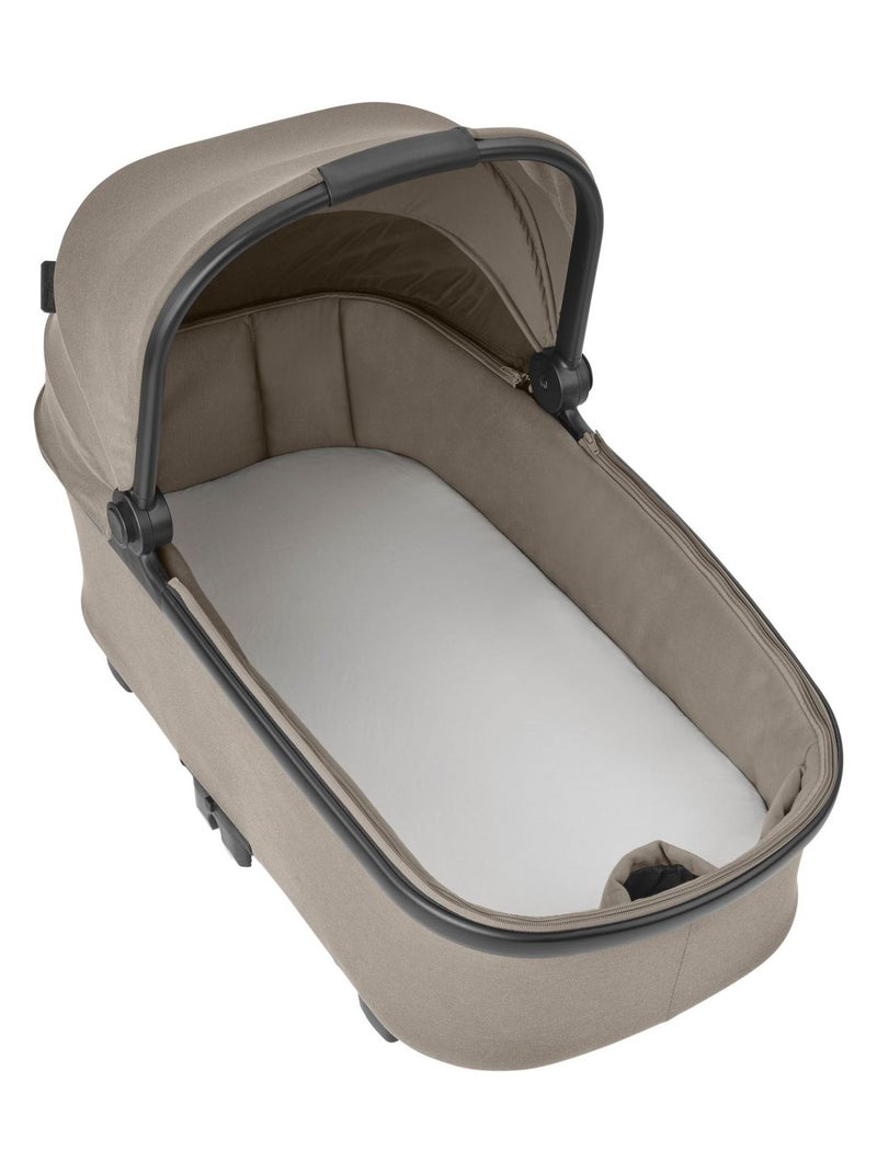 2 sábanas de algodón orgánico para capazo de bebé Maxi-Cosi Blanco - Kiabi