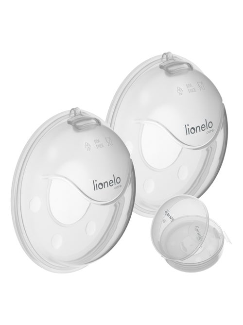 2 x Estuches Recolectores de Leche LIONELO Milky Plus - 2 x 40 ml - Discretos - Manos libres - Estuc - Kiabi