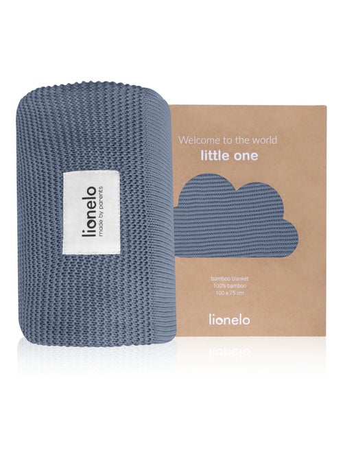 2 x Manta de Bambú - LIONELO - 75 x 100 cm - Manta para Cochecito - Hipoalergénica - Kiabi