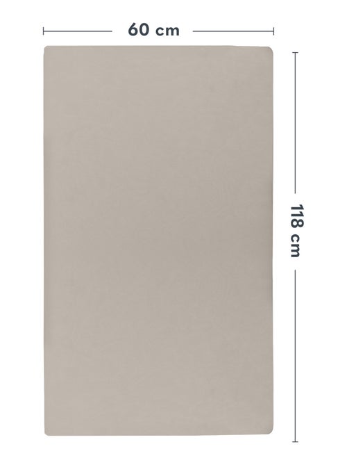 2 x Sábanas Ajustables de Bambú para Cuna - LIONELO - Cuna de Viaje - 120 x 60 cm - Universal - Kiabi 2 x Sábanas Ajustables de Bambú para Cuna - LIONELO - Cuna de Viaje - 120 x 60 cm - Universal - Kiabi