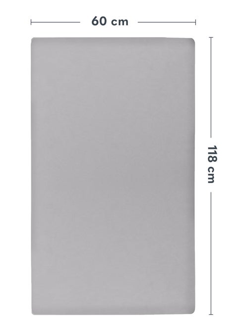2 x Sábanas Ajustables de Bambú para Cuna - LIONELO - Cuna de Viaje - 120 x 60 cm - Universal - Kiabi 2 x Sábanas Ajustables de Bambú para Cuna - LIONELO - Cuna de Viaje - 120 x 60 cm - Universal - Kiabi