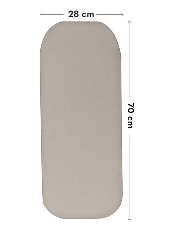 2 x Sábanas ajustables de bambú para cuna - LIONELO - Universal - 70 x 30 cm
