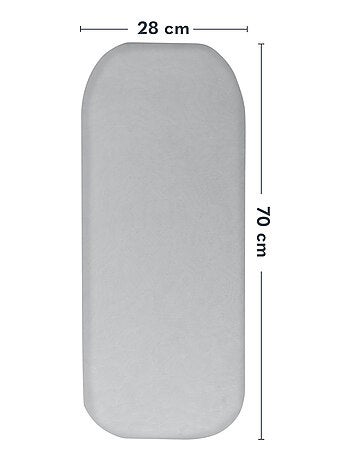 2 x Sábanas ajustables de bambú para cuna - LIONELO - Universal - 70 x 30 cm