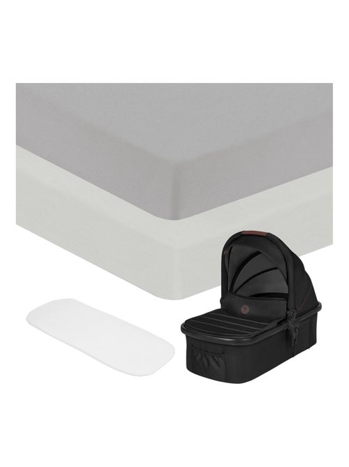 2 x Sábanas ajustables de bambú para cuna - LIONELO - Universal - 70 x 30 cm - Kiabi