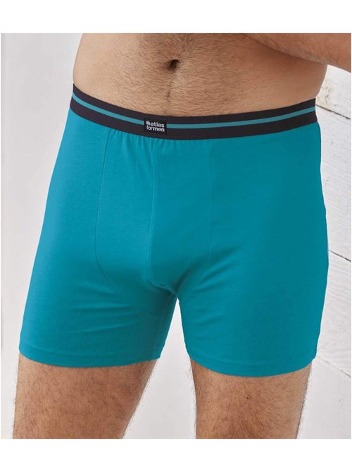 2x bóxeres de algodón elástico de tendencia - Kiabi 2x bóxeres de algodón elástico de tendencia - Kiabi