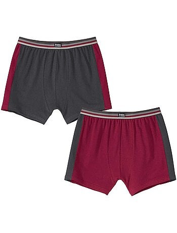2x bóxers de algodón stretch confort