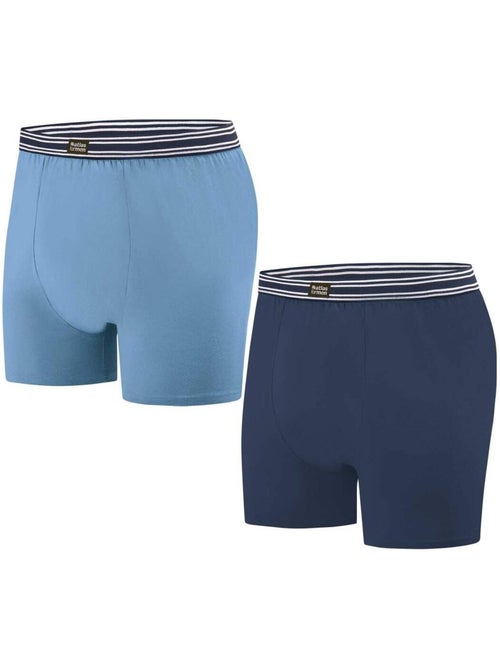 2x bóxers de algodón stretch confort - Kiabi 2x bóxers de algodón stretch confort - Kiabi