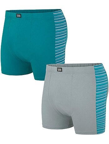 2x bóxers sport de algodón stretch