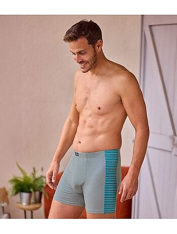 2x bóxers sport de algodón stretch