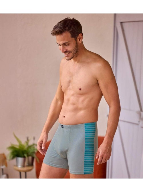 2x bóxers de jersey stretch confort - Kiabi 2x bóxers de jersey stretch confort - Kiabi