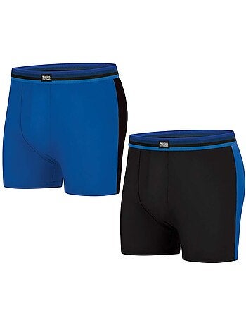 2x bóxers sport de algodón stretch