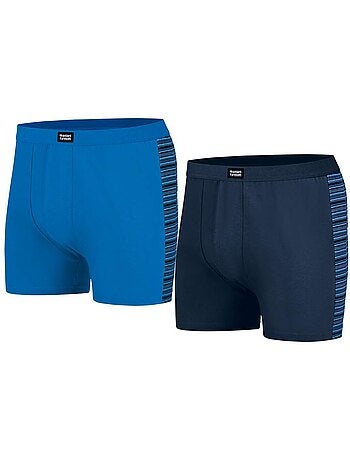 2x bóxers sport de algodón stretch
