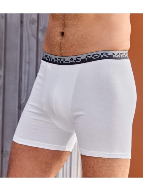 2x bóxers stretch lisos de algodón - Kiabi 2x bóxers stretch lisos de algodón - Kiabi