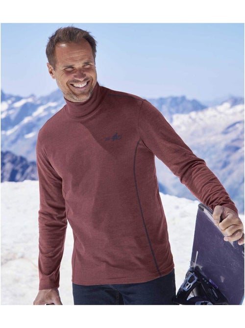 2x camisetas de cuello alto de jersey snow - Kiabi