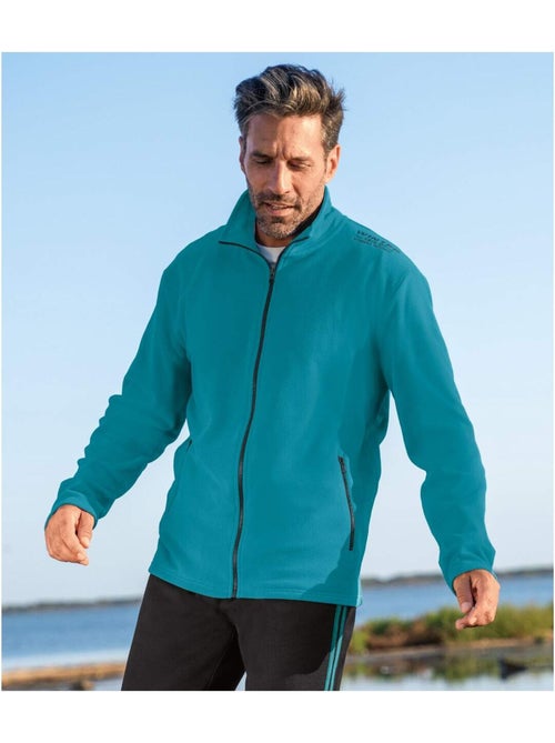 2x chaquetas de micropolar con cremallera y cuello alto winter - Kiabi 2x chaquetas de micropolar con cremallera y cuello alto winter - Kiabi