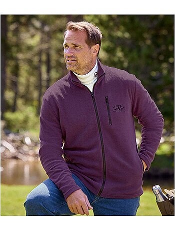 2x chaquetas de micropolar con cremallera y cuello alto winter