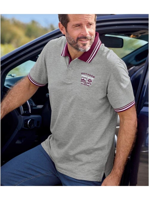 2x polos de piqué de manga corta casual - Kiabi 2x polos de piqué de manga corta casual - Kiabi