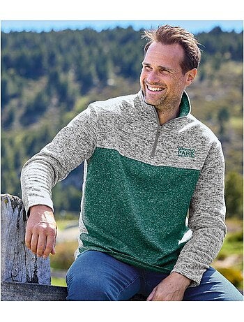 2x sudaderas de felpa con cuello alto y cremallera wild park