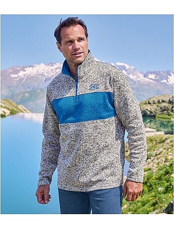 2x sudaderas de felpa con cuello alto y cremallera wild park