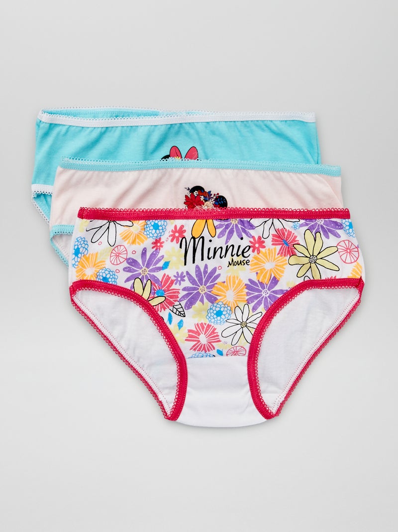 3 braguitas 'Minnie' de 'Disney' AZUL - Kiabi