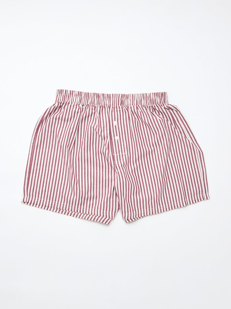 3 calzoncillos Rojo - Kiabi