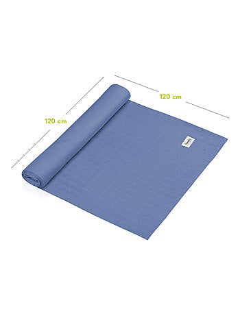 3 mantas para bebé de algodón y bambú natural LIONELO - 120 x 120