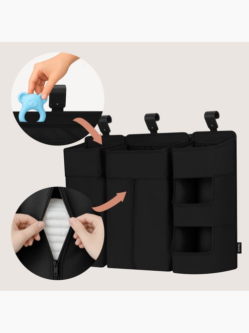 3 organizadores colgantes para cuna con bolsillos laterales LIONELO - Almacenamiento de pañales - Ce - Kiabi