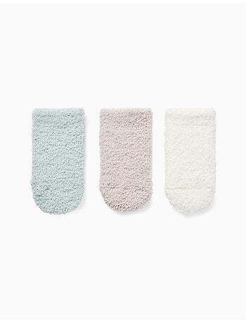 3 pares de calcetines de chenilla
