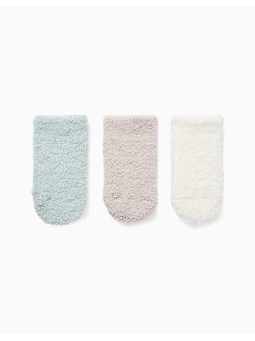 3 pares de calcetines de chenilla - Kiabi