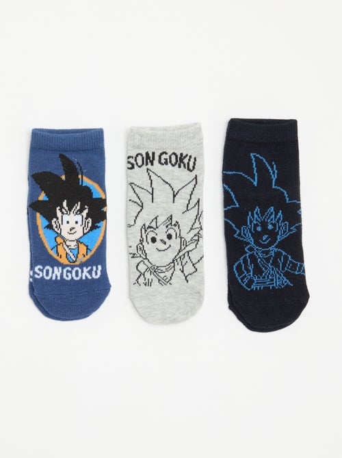 3 pares de calcetines 'Dragon Ball Z' - Kiabi