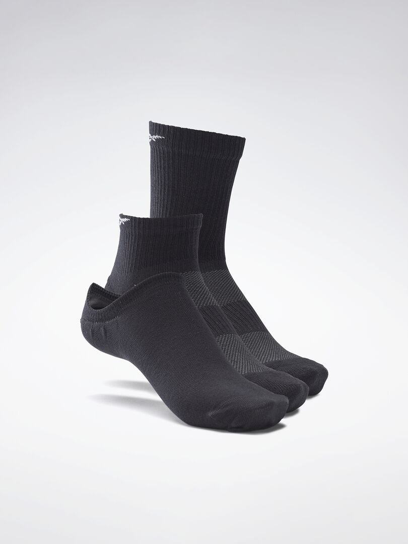 3 pares de calcetines 'Reebok' negro - Kiabi