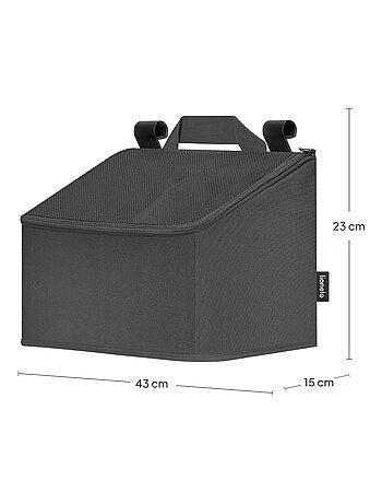 3 x Organizadores colgantes para cuna LIONELO - Almacenamiento de pañales - Cesta