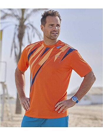 3x camisetas de poliéster con cuello redondo xtrem sport