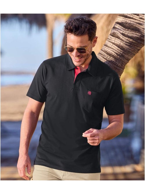 3x polos de algodón casual, manga corta - Kiabi 3x polos de algodón casual, manga corta - Kiabi