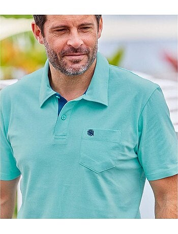 3x polos de algodón de manga corta casual summer