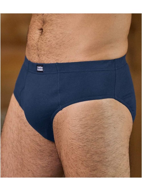 3x slips confort de algodón suave - Kiabi