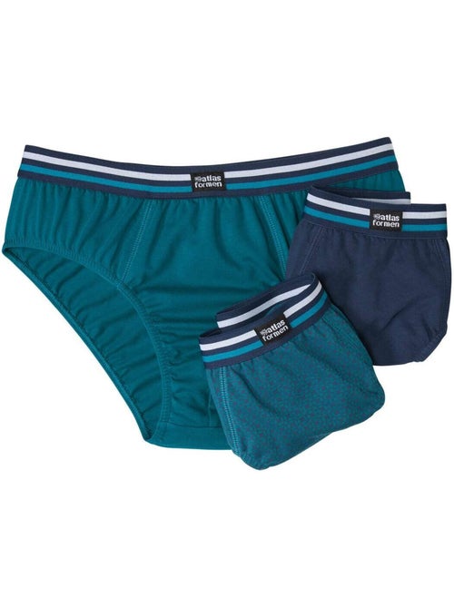 3x slips de algodón confort - Kiabi