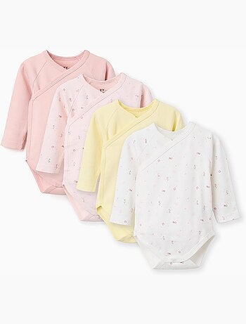 4 bodies cruzados lisos/florales