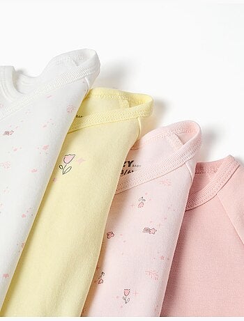 4 bodies cruzados lisos/florales